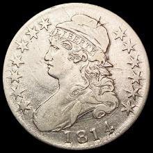 1814 Capped Bust Half Dollar CLOSELY UNCIRCULATED