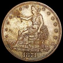 1874-S Silver Trade Dollar CLOSELY UNCIRCULATED