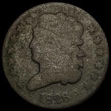 1820 Coronet Head Half Cent NICELY CIRCULATED