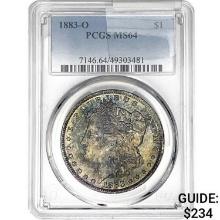 1883-O Morgan Silver Dollar PCGS MS64
