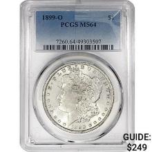 1899-O Morgan Silver Dollar PCGS MS64