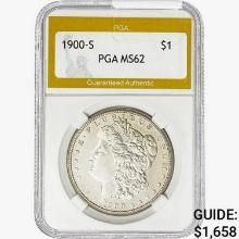 1900-S Lafayette Silver Dollar PGA MS62