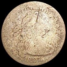 1807 JR-1 Draped Bust Quarter NICELY CIRCULATED
