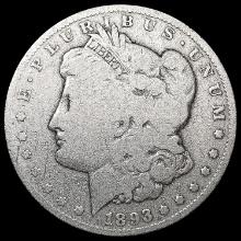 1893-CC Morgan Silver Dollar NICELY CIRCULATED