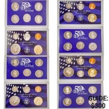 2001-2008 Proof Sets (88 Coins)