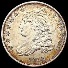 1835 Capped Bust Dime CHOICE AU