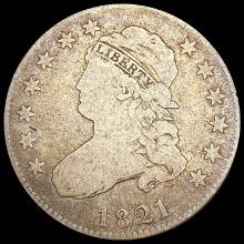 1821 Capped Bust Quarter NICELY CIRCULATED