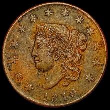 1819 Coronet Head Cent CHOICE AU