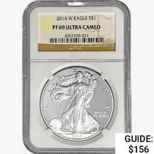 2014-W Silver Eagle NGC PF69 UC