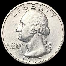 1932-S Washington Silver Quarter UNCIRCULATED