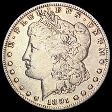 1891-O Morgan Silver Dollar CLOSELY UNCIRCULATED