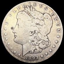 1893-CC Morgan Silver Dollar NICELY CIRCULATED