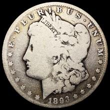 1893-CC Morgan Silver Dollar NICELY CIRCULATED