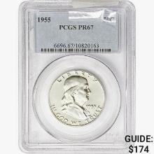 1955 Franklin Half Dollar PCGS PR67