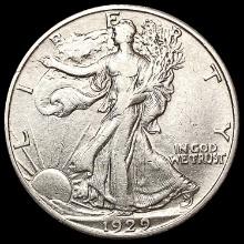 1929-D Walking Liberty Half Dollar CLOSELY UNCIRCU