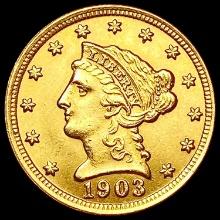 1903 $2.50 Gold Quarter Eagle UNCIRCULATED