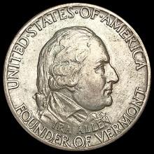 1927 Vermont Half Dollar CHOICE AU