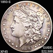 1893-S Morgan Silver Dollar NEARLY UNCIRCULATED