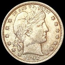 1892 Barber Quarter UNCIRCULATED