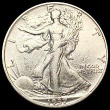 1937-S Walking Liberty Half Dollar CLOSELY UNCIRCULATED