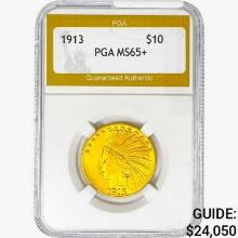 1913 $10 Gold Eagle PGA MS65+