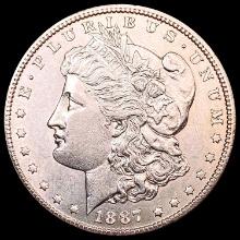 1887-S Morgan Silver Dollar GEM BU