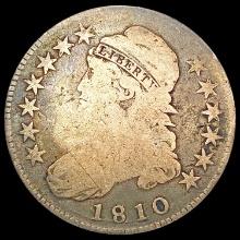 1810 Capped Bust Half Dollar NICELY CIRCULATED