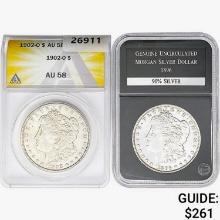 [2] 1896/1902-O Morgan Silver Dollar GG/ANACS UNC/