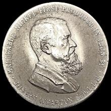 1904 Louisiana Expo. Nickel Medal UNCIRCULATED