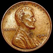 1944-D/S Wheat Cent CLOSELY UNCIRCULATED