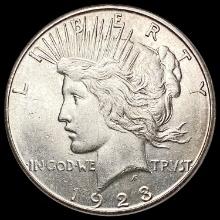 1923-S Silver Peace Dollar UNCIRCULATED