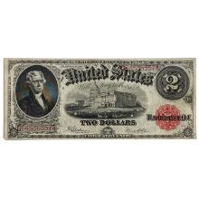 FR. 60 1917 $2 TWO DOLLARS LEGAL TENDER UNITED STATES NOTE UNCIRCULATED