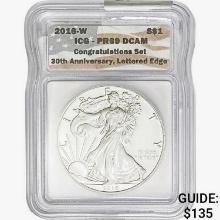 2016-W Silver Eagle ICG PR69 DCAM Ltrd Edge