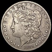 1884-S Morgan Silver Dollar NICELY CIRCULATED