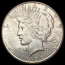 1922-S Silver Peace Dollar UNCIRCULATED