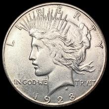 1928-S Silver Peace Dollar UNCIRCULATED