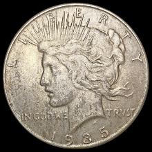 1935 Silver Peace Dollar CLOSELY UNCIRCULATED