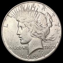 1934-D Silver Peace Dollar CLOSELY UNCIRCULATED