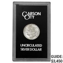 1880 Carson City Silver Morgan Dollar Uncirculated
