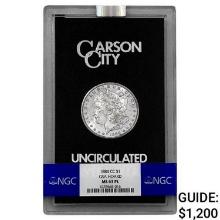 1884 Carson City Silver Morgan Dollar Uncirculated