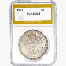 1899 Morgan Silver Dollar PGA MS64