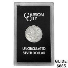 1884 Carson City Silver Morgan Dollar Uncirculated