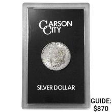 1883 Carson City Silver Morgan Dollar Uncirculated