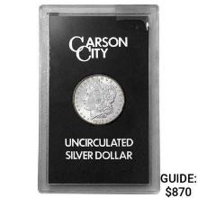 1883 Carson City Silver Morgan Dollar Uncirculated