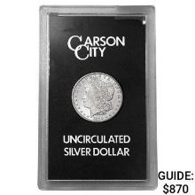 1884 Carson City Silver Morgan Dollar Uncirculated