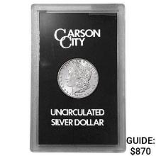 1883 Carson City Silver Morgan Dollar Uncirculated