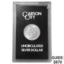 1883 Carson City Silver Morgan Dollar Uncirculated