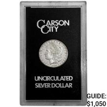 1884 Carson City Silver Morgan Dollar Uncirculated