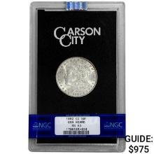 1882-CC Morgan Silver Dollar NGC MS63