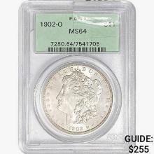 1902-O Morgan Silver Dollar PCGS MS64